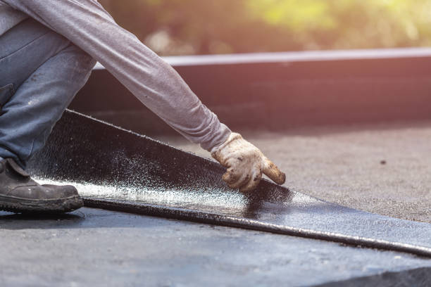 Professional Basement Waterproofing technician working in Viola, NY